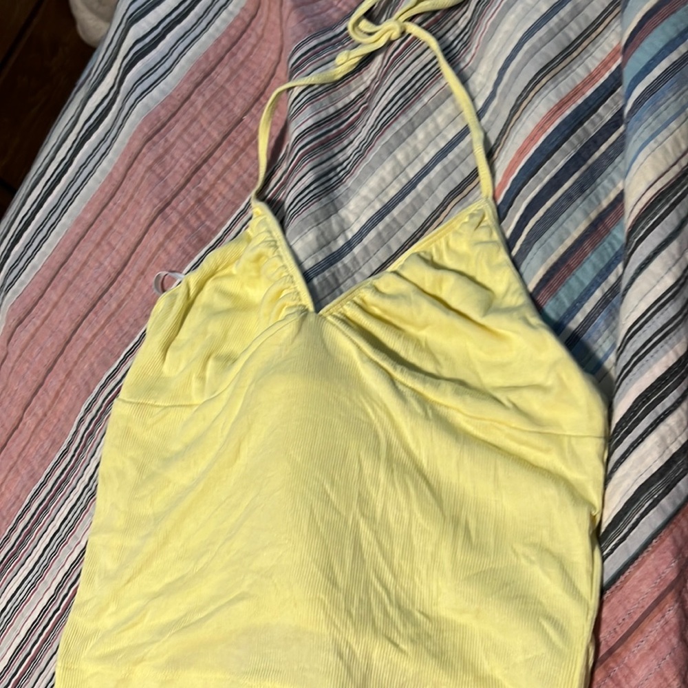 Sunday Best halter crop top